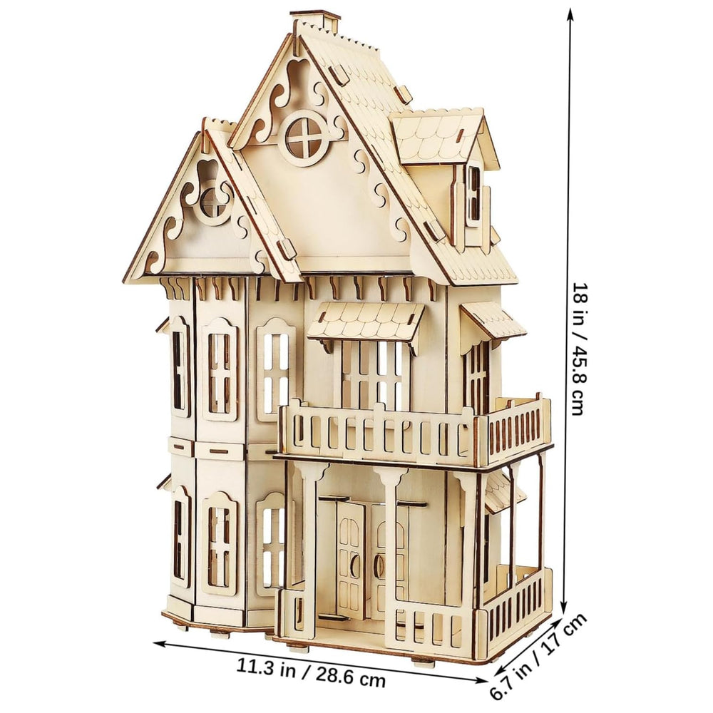 CUTEROOM Gothic dollhouse assembly highlights architectural-style learning and hands-on satisfaction.