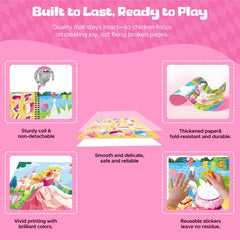 CutteeyFyry thick paper and tear-free pages, durable for classroom and travel use.