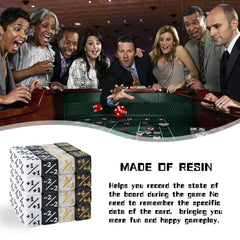 CUUKSHKN glitter finish increases visibility in fast-paced rounds