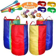 CWLAKON sack race bags ready for backyard play and easy setup
