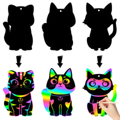 CY2SIDE cat scratch bookmark style4 featured on bright square cards