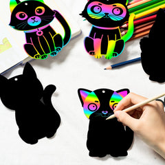 CY2SIDE cat scratch bookmark style6 showcasing six unique cat designs