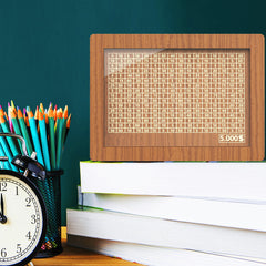 CYANLUX eco-friendly wood with smooth edges ensures durable, reusable use.