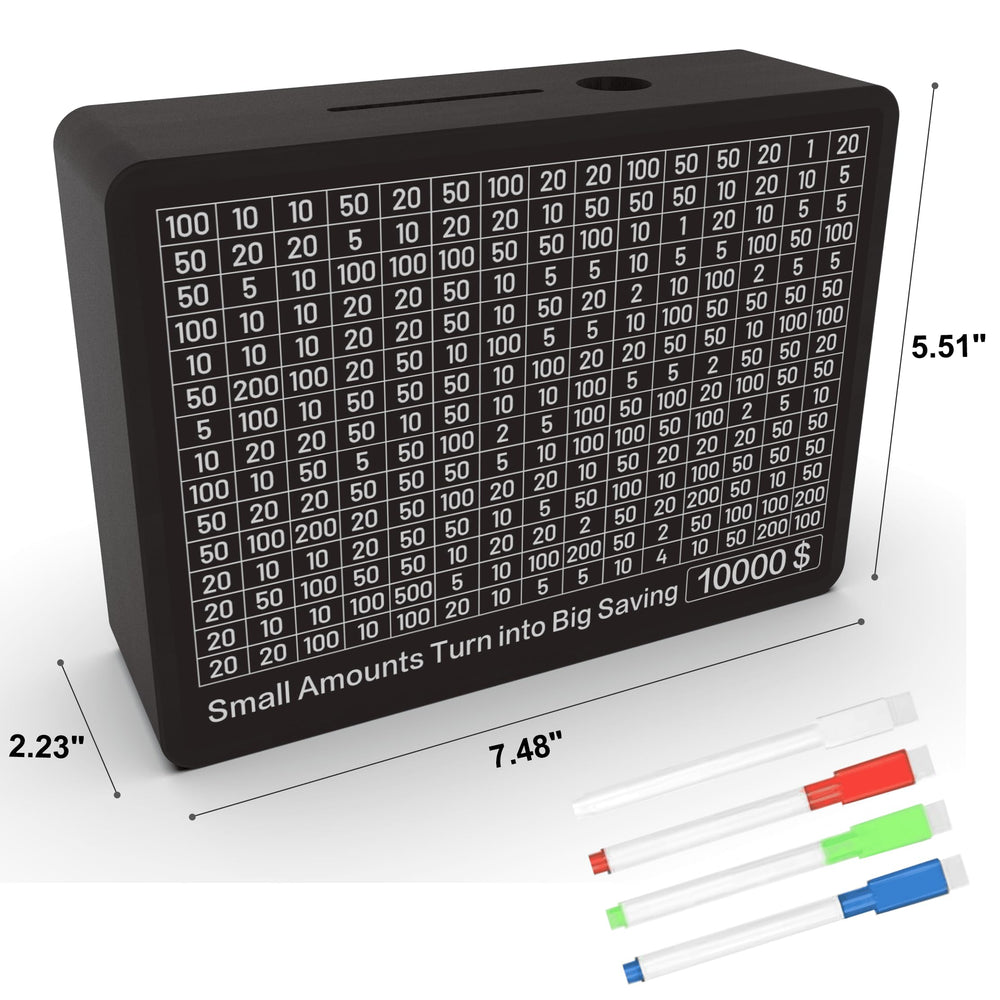 CYANLUX openable lid and slot for convenient depositing