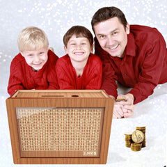 CYANLUX family-friendly wooden design suits both kids and adults