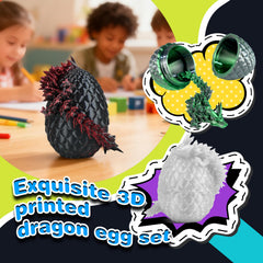Cybermaker Dragon egg on desk, adds mysterious elegance to workspace.