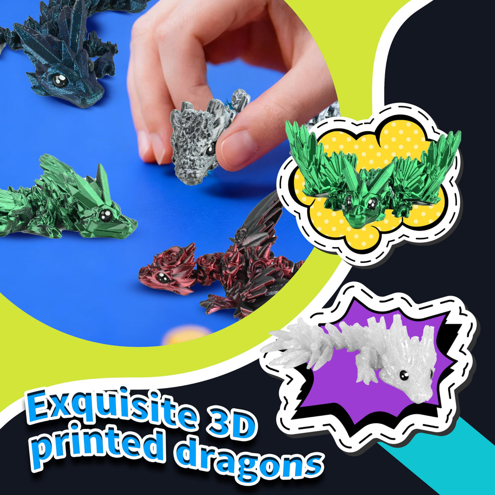Cybermaker Black Series gift-ready dragon pack for collectors and fans.