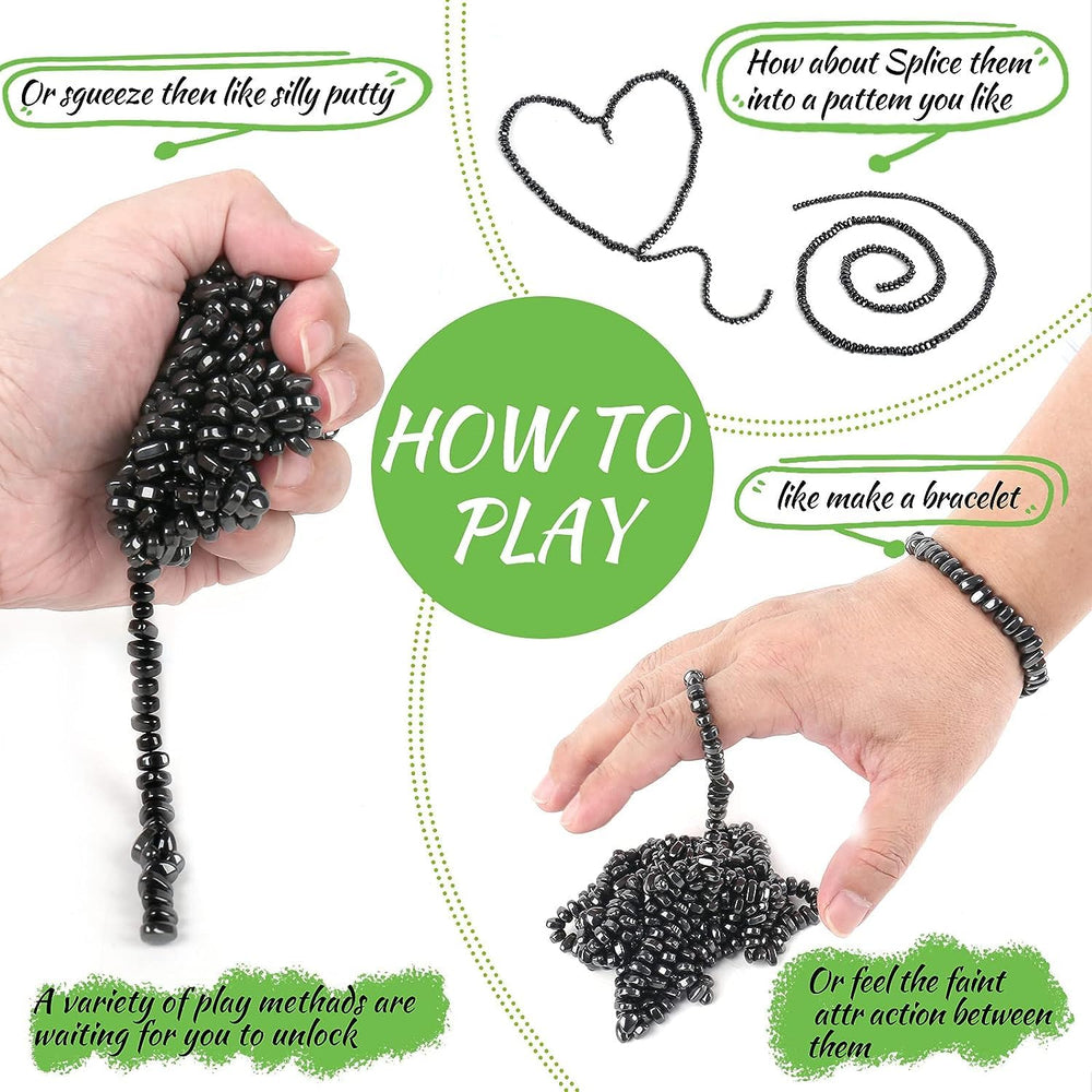 Cycllty ferrite beads hand massage for focus and calm