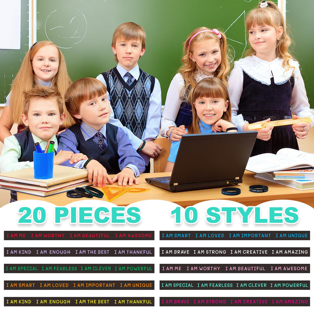 CYCLUSIVE wristbands packaged as thoughtful gifts for birthdays and celebrations.