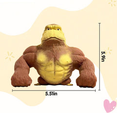 CYICTOY Funny brown gorilla toy ideal for classrooms and offices