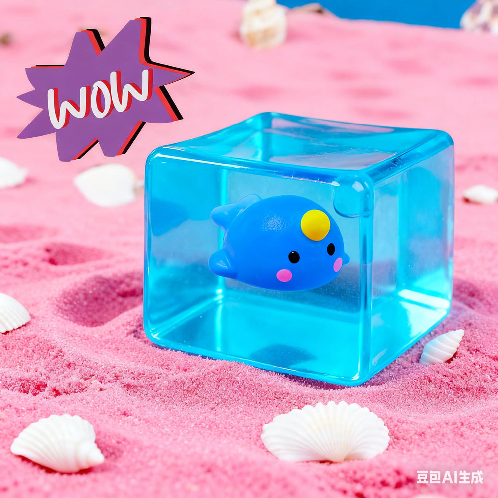 CYICTOY pocket-size cube fits in bags for on-the-go fidgeting.