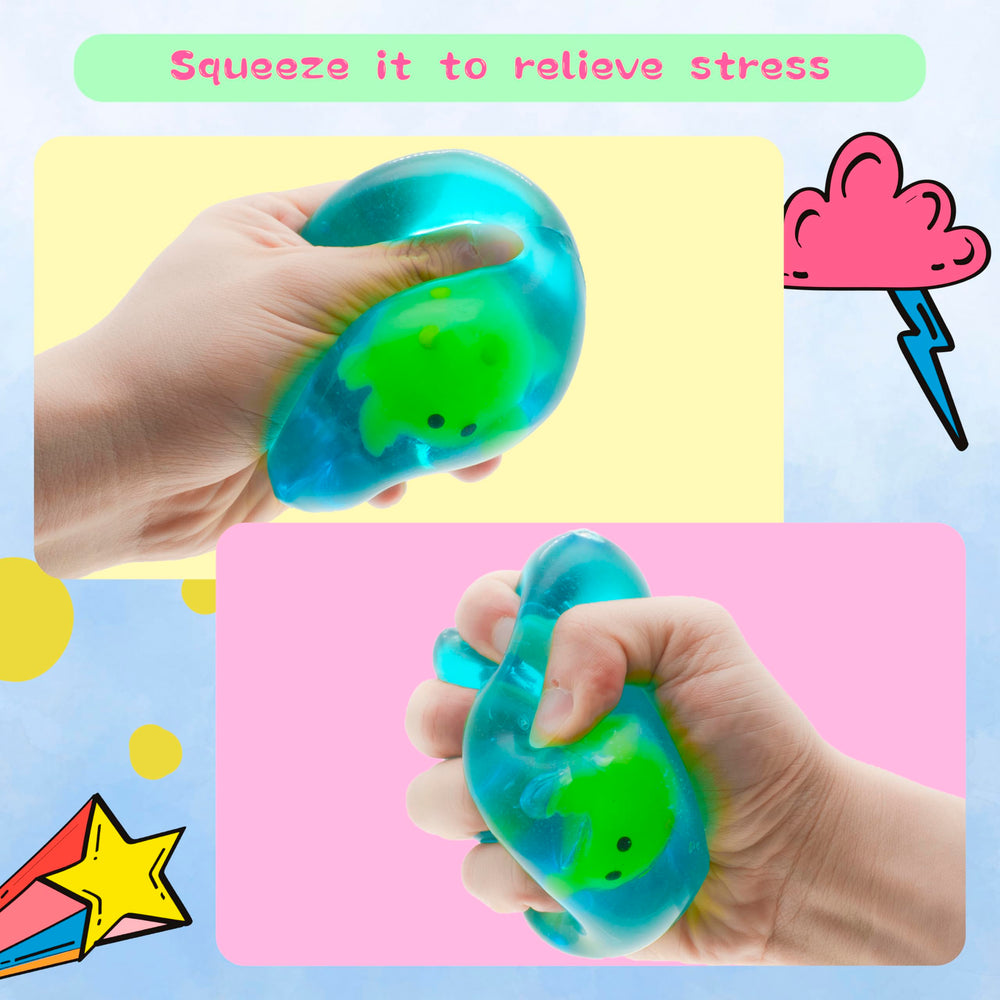 CYICTOY squish action close-up showing soft, resilient material