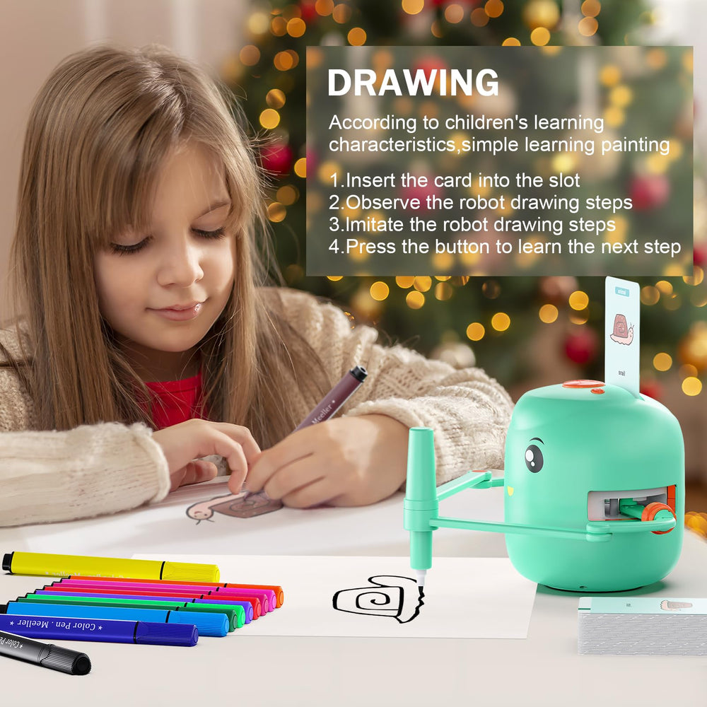 CYJBE learning-word cards component supporting language development and thematic drawing challenges