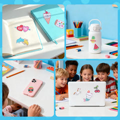 Cymbana 5D diamond stickers cat design supports focus and creative expression in children.