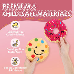 Cymbana Kids Sewing Kit soda bottle—fun, bite-sized craft activities