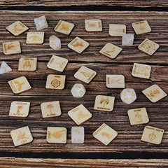 CZYY wooden cleric token for reliable ally status on the battlefield.