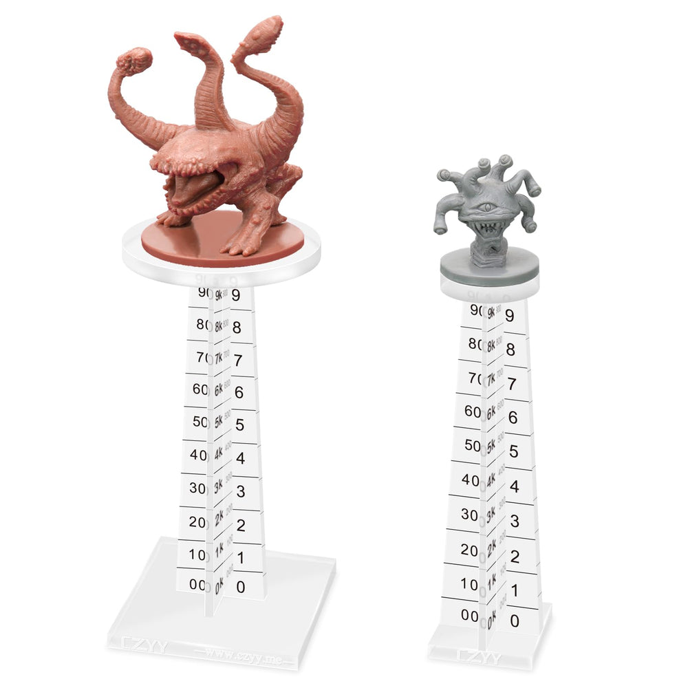 CZYY DND flying miniatures riser small base for elevated aerial combat scenes.
