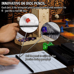 CZYY hexagonal 2HB pencil design offers durability and easy sharpening