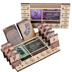 CZYY Gloomhaven dashboard with HP dial for tidy setup and quick prep