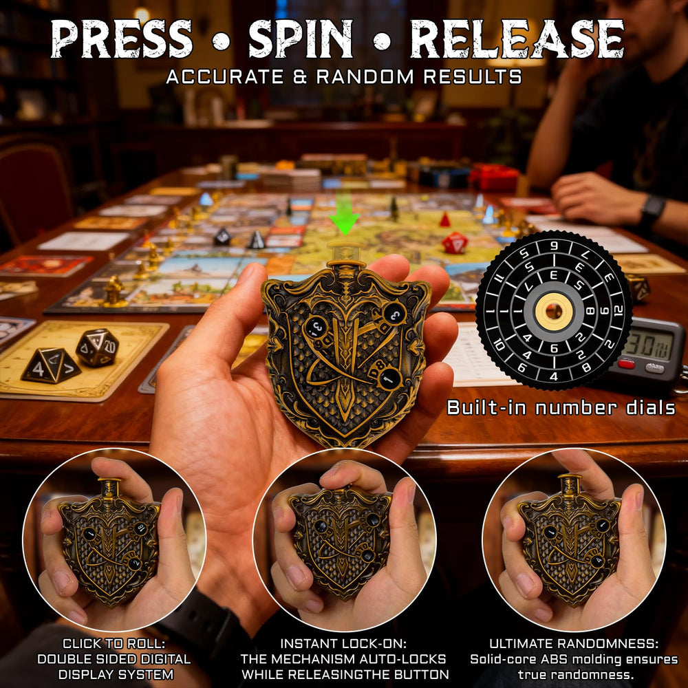 CZYY MinZerTRPG 7-in-1 design replaces standard dice for streamlined sessions