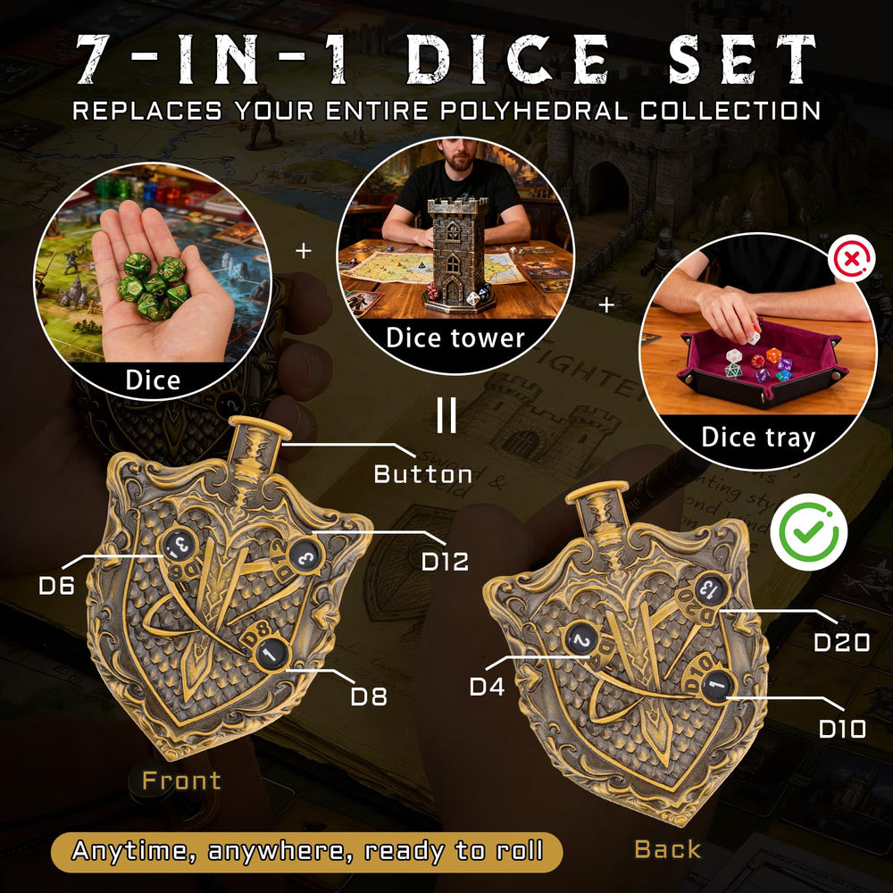 CZYY MinZerTRPG press-to-roll mechanism enabling tactile, focused gameplay