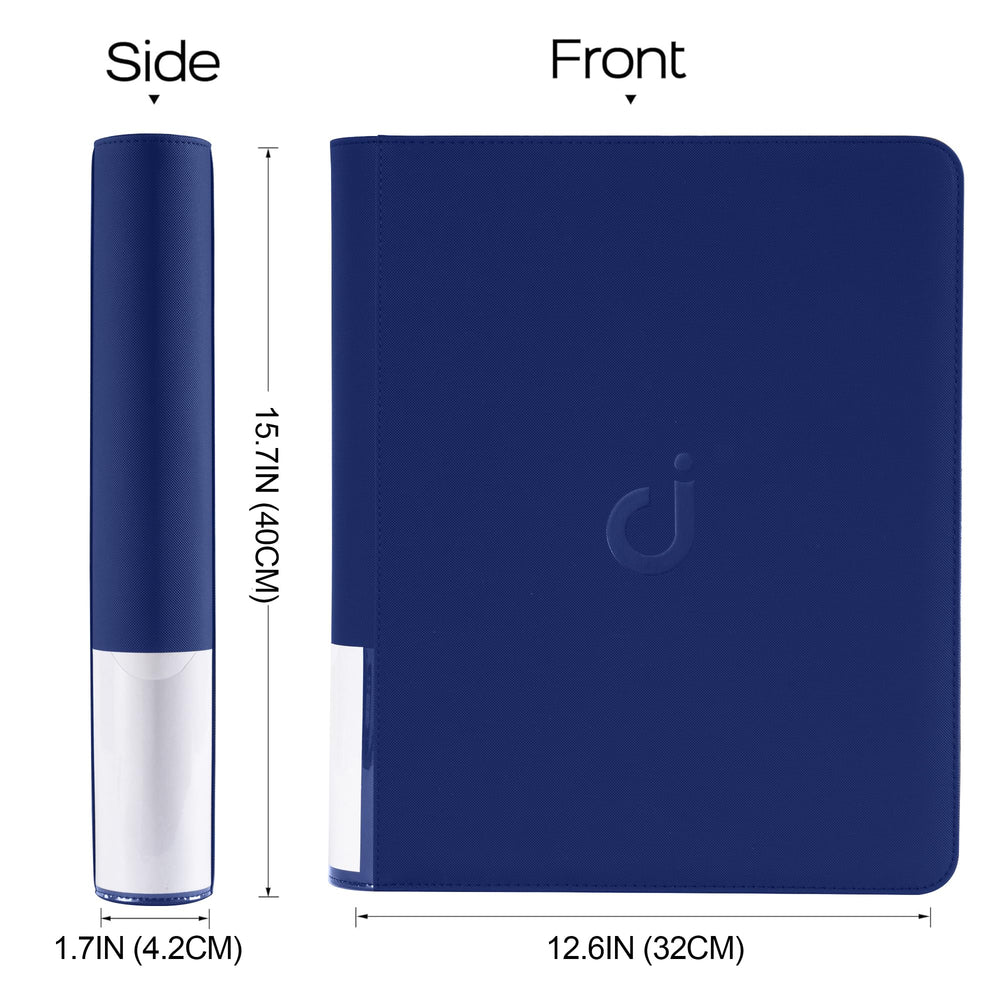 D DACCKIT 360-card capacity binder supports long-term collection growth.
