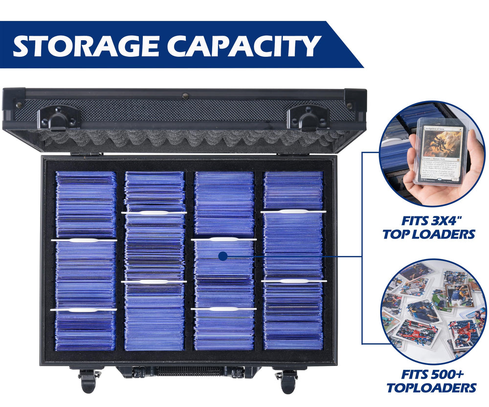 D DACCKIT top-loaders box with magnetic holder compatibility section.