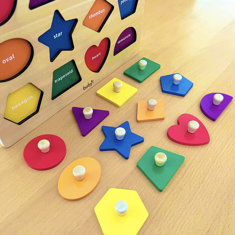 Dailyfunn Montessori-inspired learning toy supports motor skill development and hand-eye coordination.