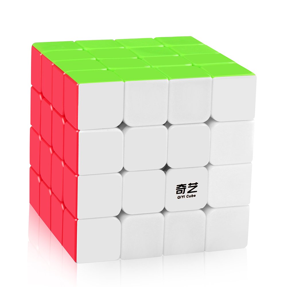 D-FantiX QYTOYS Qiyuan S 4x4 cube with stickerless finish and smooth rotation