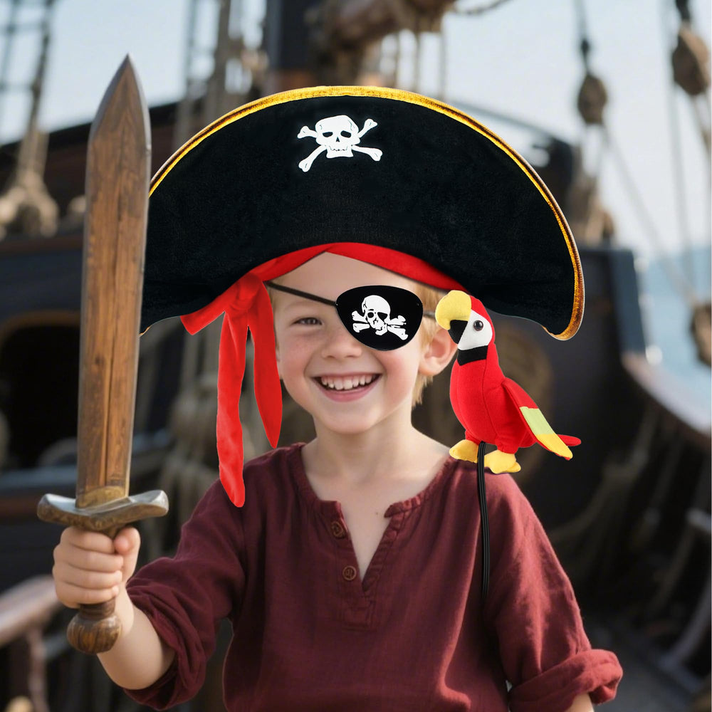 D-Fokes pirate accessories suit Halloween, birthdays, and cosplay events