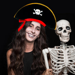 D-Fokes pirate hat set including two hats and two eye patches.