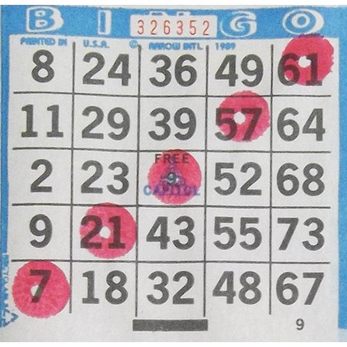 Dab-O-Ink purple bingo dauber for precise color application