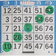 Dab-O-Ink green bingo dauber base with grip for comfortable use