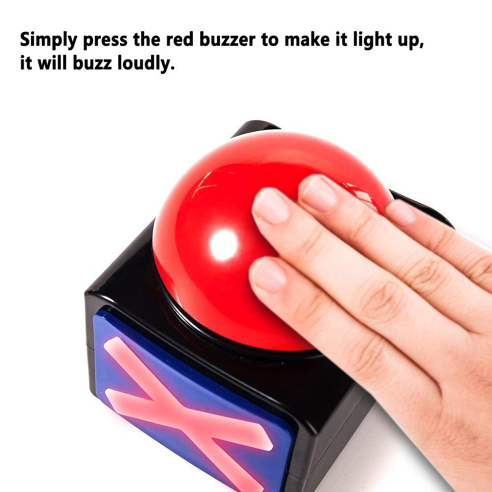 DAFEN Game Answer Buzzer 2pcs press action enables fast responses