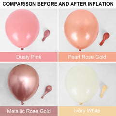 Dagelar bridal wedding decor balloon set for romantic setups.