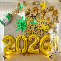 Dagelar gold star balloon, 10in, another accent for your centerpiece.