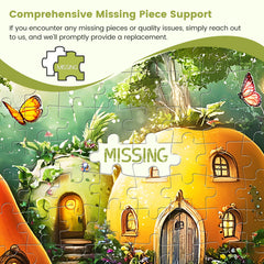 DAGIRT family game night with the fruit houses puzzle in a cozy setting