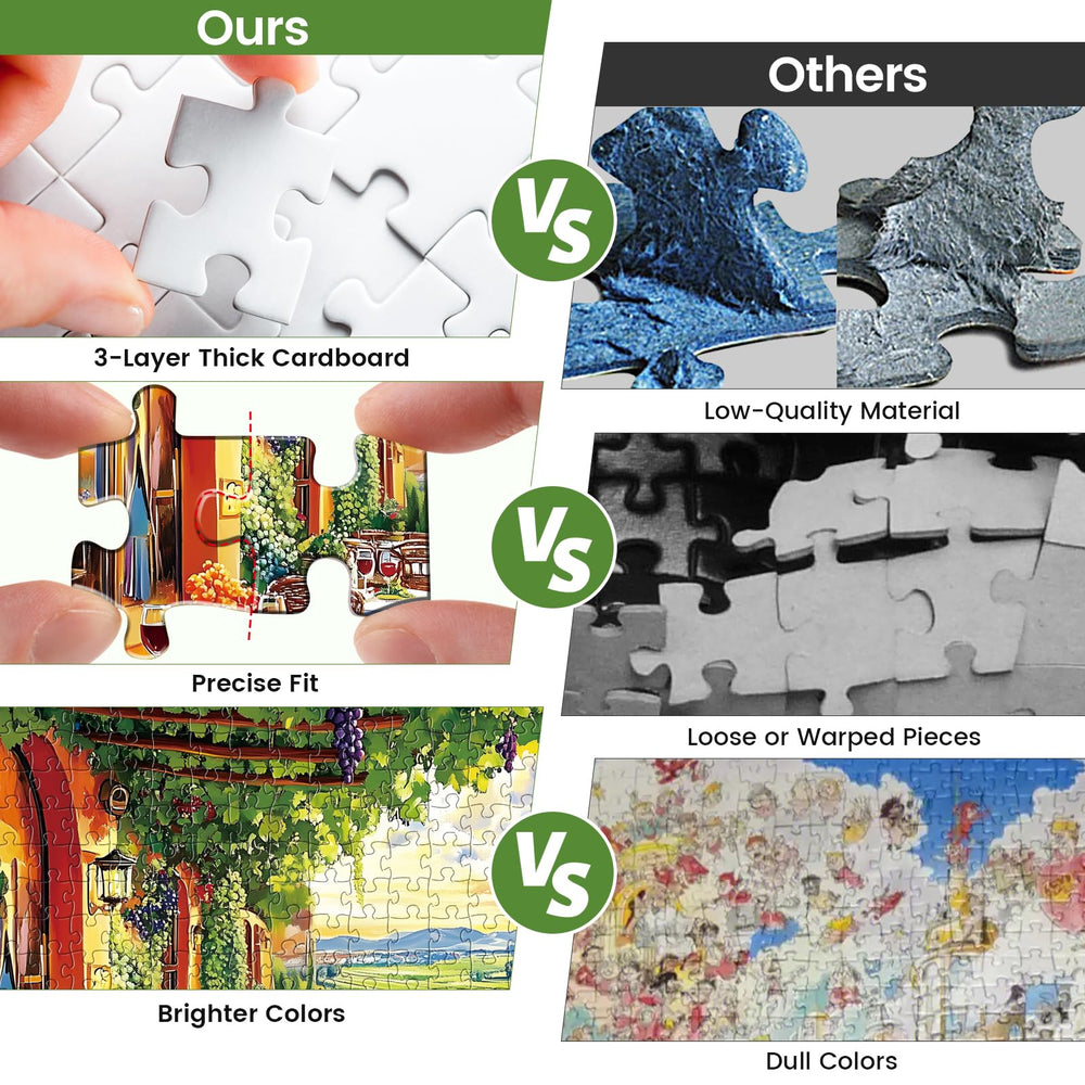 DAGIRT puzzle printed with premium inks for bright, lasting visuals.