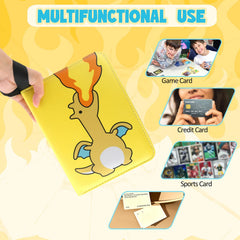 Daisiki binder compatible with universal standard size trading cards