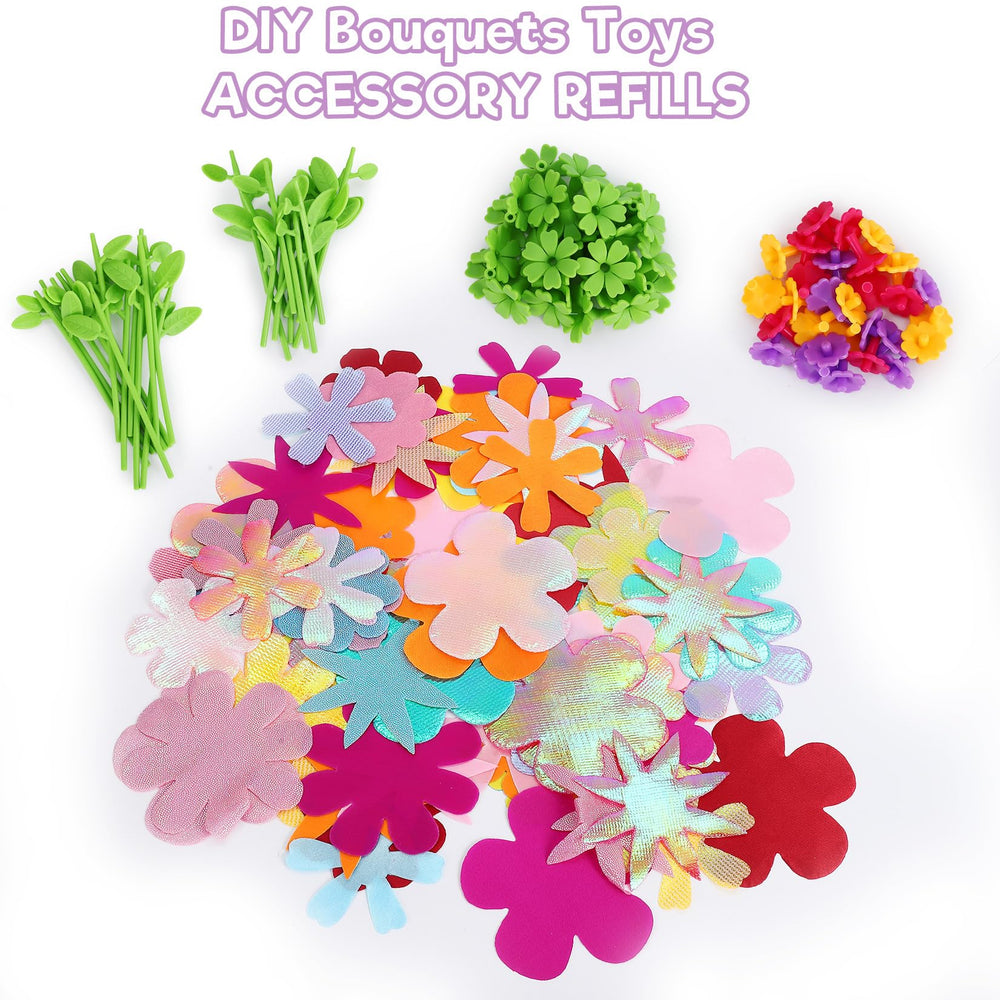 DAISRED flower centers—focused focal points to complete each bouquet.