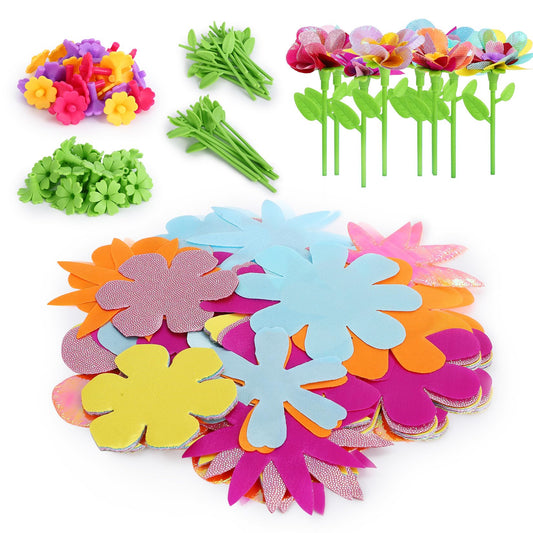 DAISRED petals for flower bouquetsβcolorful, reusable decoration ideas for kids.