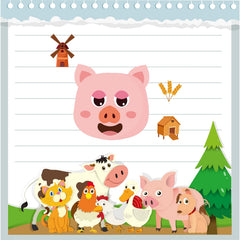 DaiUni kid-safe vinyl stickers, non-toxic and waterproof for durable art.