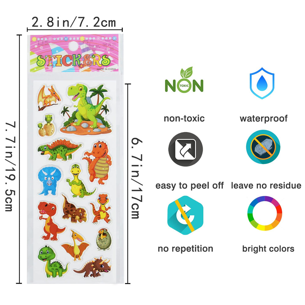 Waterproof foam stickers that peel off cleanly and re stick