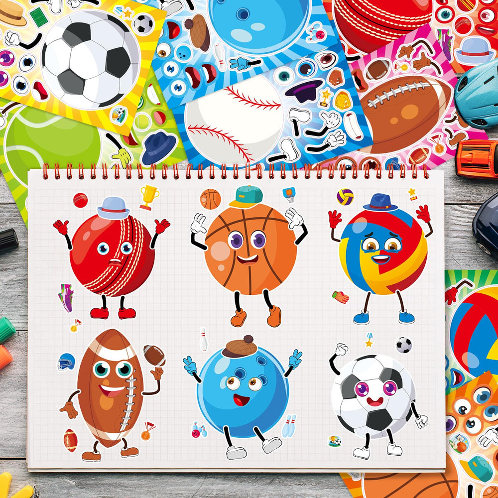 DaiUni creativity boosters with body and accessory stickers