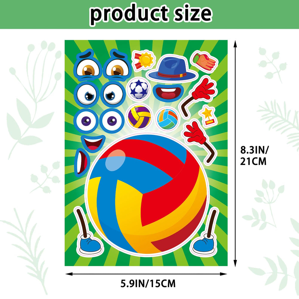 DaiUni sticker kit eight designs per sheet to inspire variety