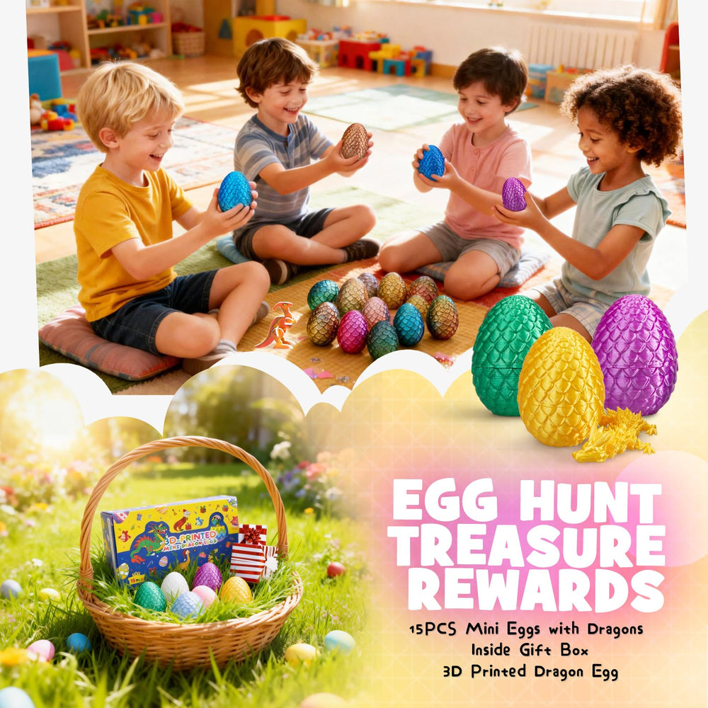 Dak Haan mini dragon eggs set offers compact fantasy decor and play.