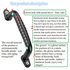 Dakzhou safety handle mounted on bunk bed rail highlighting sturdy, high-capacity design