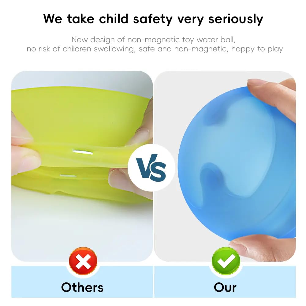dalicode magnet-free water balloons safe summer play