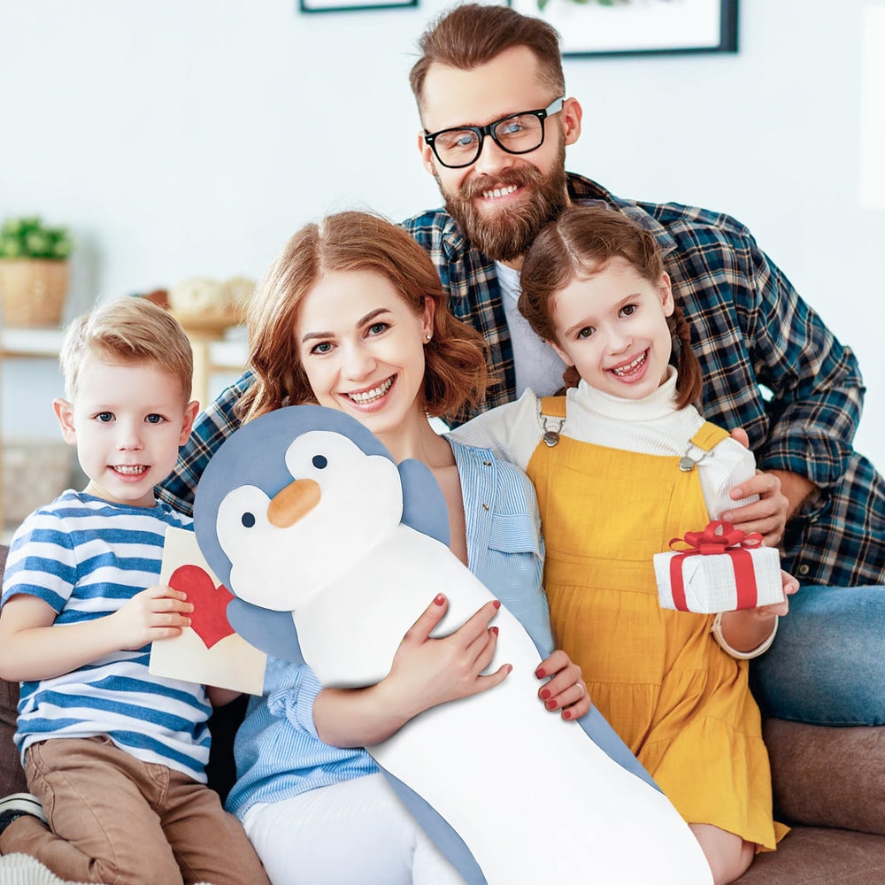 Dalmao durable fill cuddle pillow maintains shape.