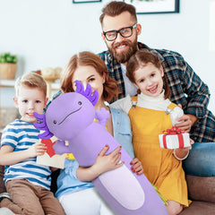 Dalmao room décor axolotl plush 36in adds playful charm.